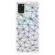 Odolné silikonové pouzdro iSaprio - Abstract Triangles 03 - black - Samsung Galaxy A21s