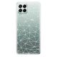 Odolné silikonové pouzdro iSaprio - Abstract Triangles 03 - white - Samsung Galaxy M53 5G