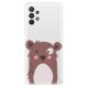 Odolné silikonové pouzdro iSaprio - Brown Bear - Samsung Galaxy A32 5G