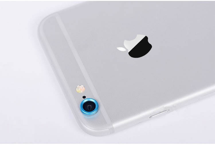 Ochranný kroužek pro kameru u iPhone 6 6+ 6 Plus iPhone 6 modrá