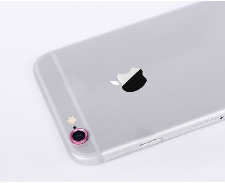 Ochranný kroužek pro kameru u iPhone 6 6+ 6 Plus iPhone 6 růžová