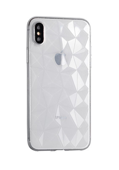 Silikonový obal Prism Diamond pro HUAWEI Y5 2018 - transparentní