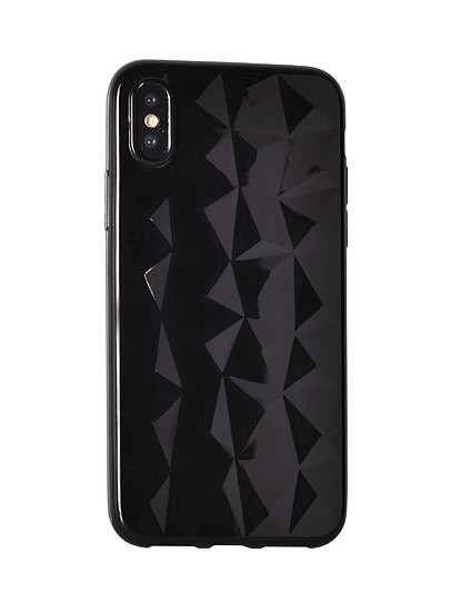 Silikonový obal Prism Diamond pro HUAWEI Y5 2018 - černý