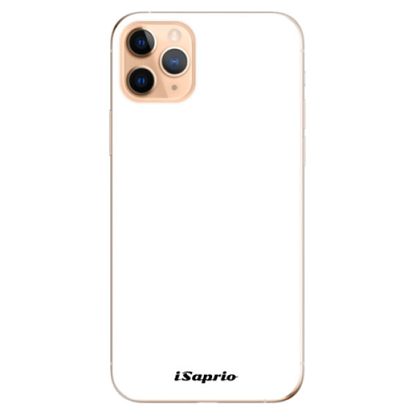 Odolné silikonové pouzdro iSaprio - 4Pure - bílý - iPhone 11 Pro Max