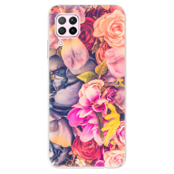 Odolné silikonové pouzdro iSaprio - Beauty Flowers - Huawei P40 Lite