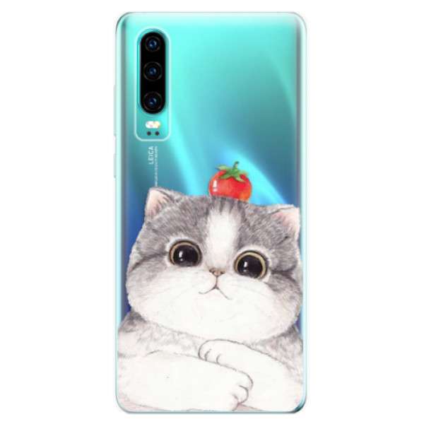 Odolné silikonové pouzdro iSaprio - Cat 03 - Huawei P30