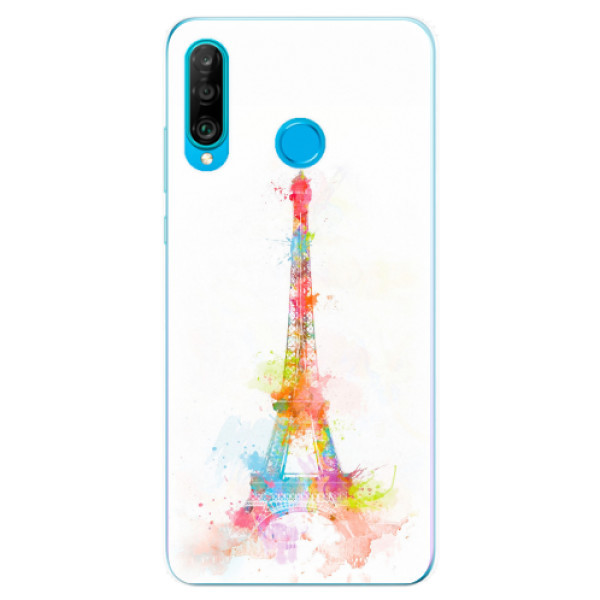 Odolné silikonové pouzdro iSaprio - Eiffel Tower - Huawei P30 Lite