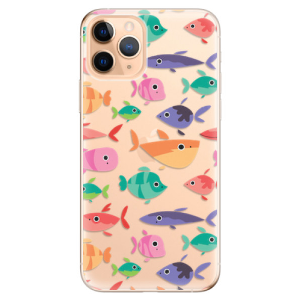Odolné silikonové pouzdro iSaprio - Fish pattern 01 - iPhone 11 Pro