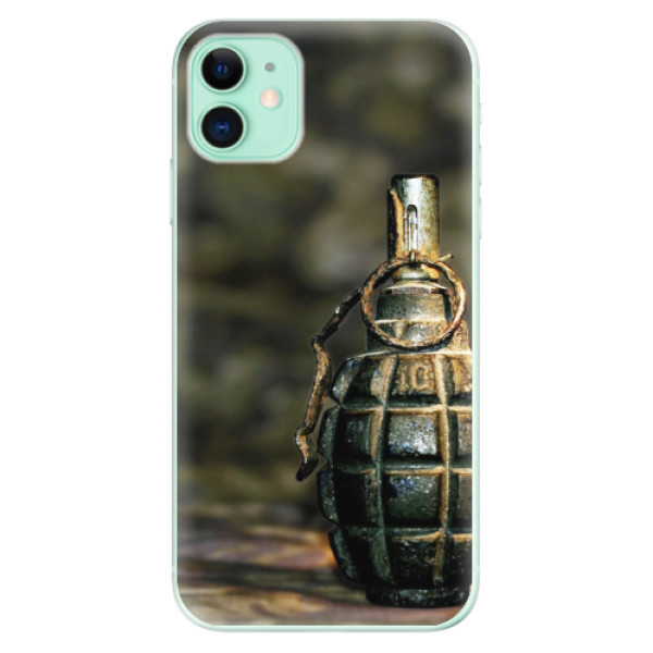 Odolné silikonové pouzdro iSaprio - Grenade - iPhone 11