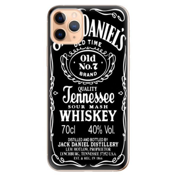 Odolné silikonové pouzdro iSaprio - Jack Daniels - iPhone 11 Pro Max