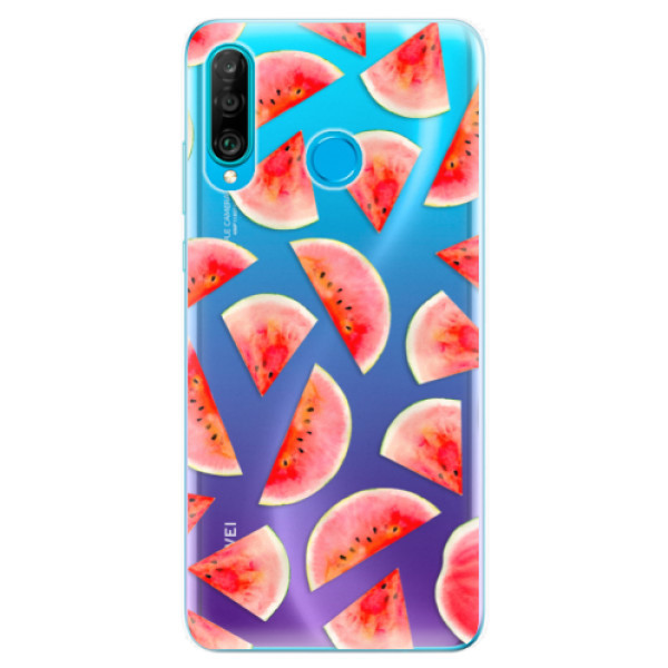 Odolné silikonové pouzdro iSaprio - Melon Pattern 02 - Huawei P30 Lite