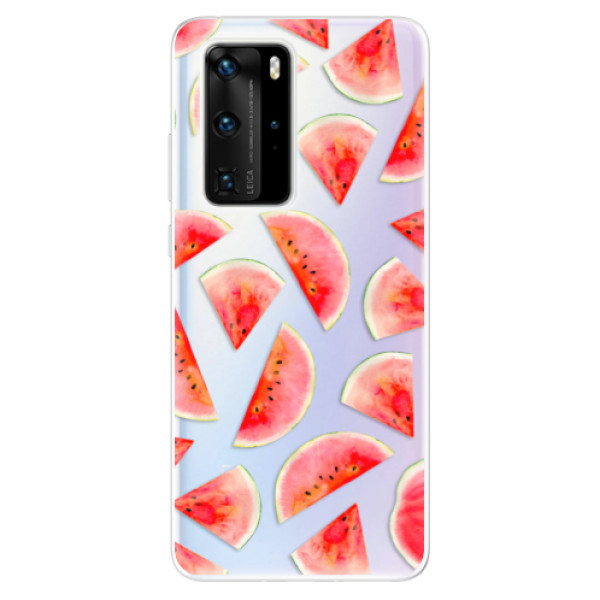 Odolné silikonové pouzdro iSaprio - Melon Pattern 02 - Huawei P40 Pro