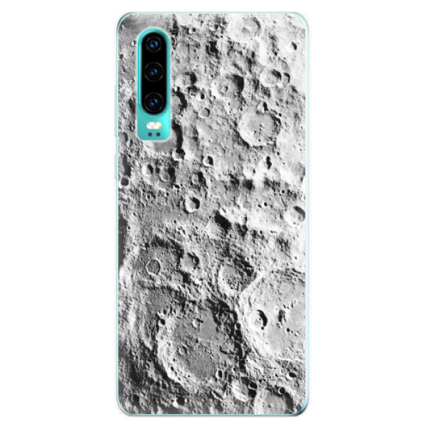 Odolné silikonové pouzdro iSaprio - Moon Surface - Huawei P30