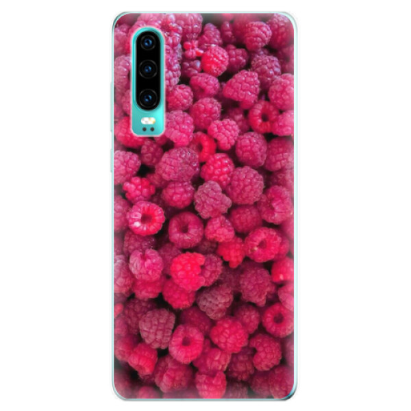 Odolné silikonové pouzdro iSaprio - Raspberry - Huawei P30