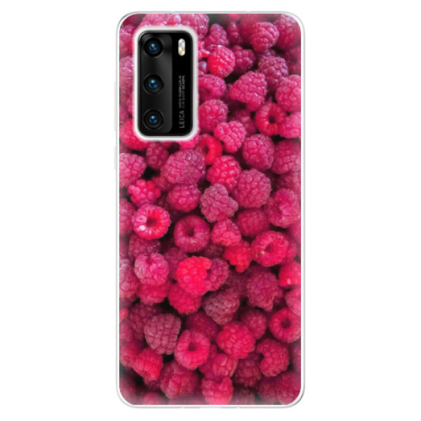 Odolné silikonové pouzdro iSaprio - Raspberry - Huawei P40