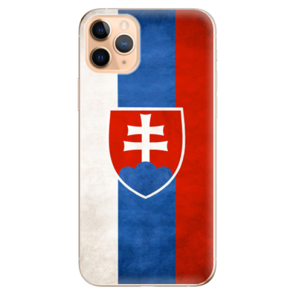 Odolné silikonové pouzdro iSaprio - Slovakia Flag - iPhone 11 Pro Max