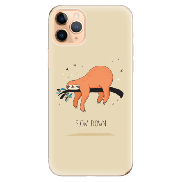 Odolné silikonové pouzdro iSaprio - Slow Down - iPhone 11 Pro Max