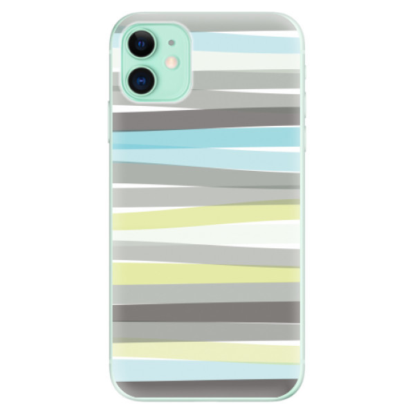 Odolné silikonové pouzdro iSaprio - Stripes - iPhone 11