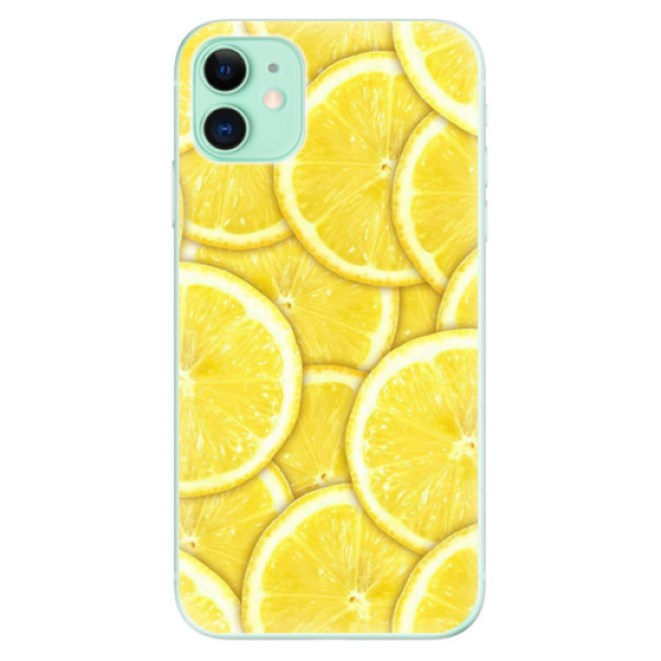 Odolné silikonové pouzdro iSaprio - Yellow - iPhone 11