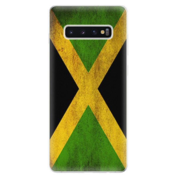 Odolné silikonové pouzdro iSaprio - Flag of Jamaica - Samsung Galaxy S10+