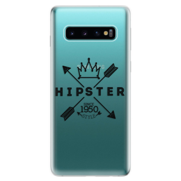 Odolné silikonové pouzdro iSaprio - Hipster Style 02 - Samsung Galaxy S10