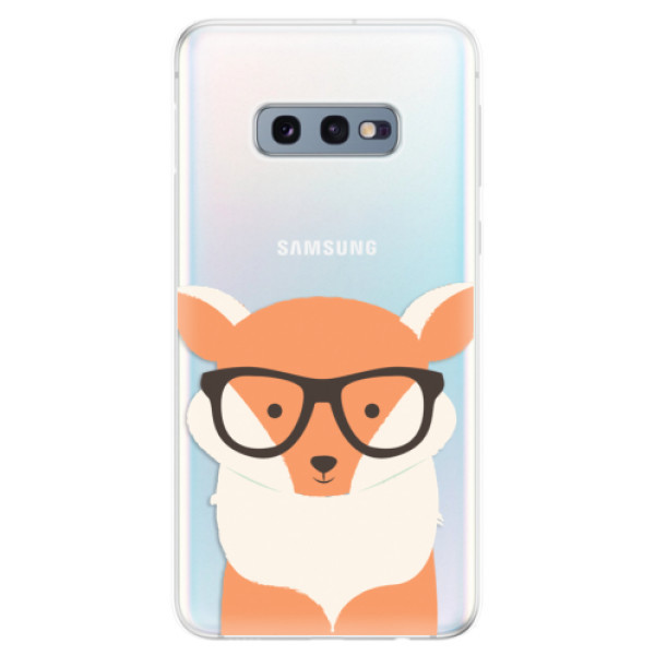 Odolné silikonové pouzdro iSaprio - Orange Fox - Samsung Galaxy S10e