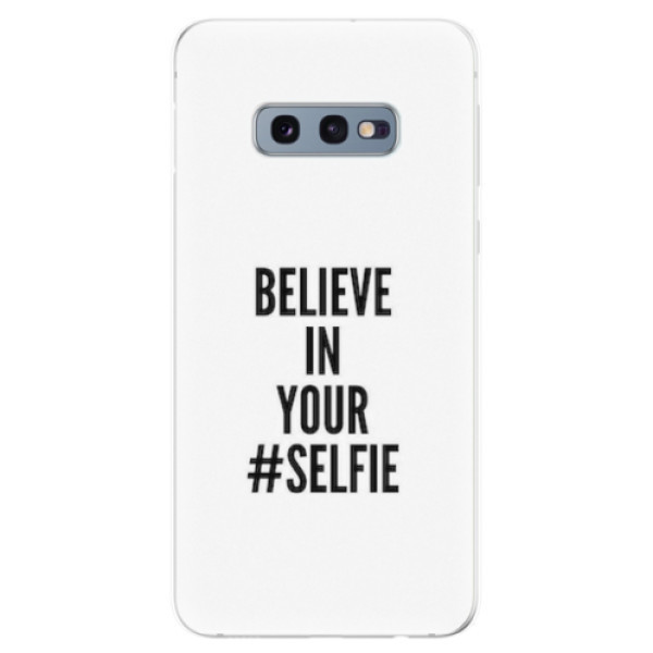 Odolné silikonové pouzdro iSaprio - Selfie - Samsung Galaxy S10e