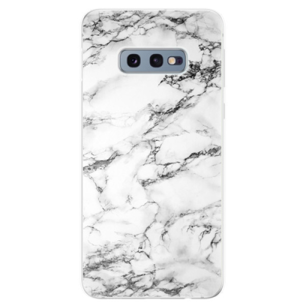 Odolné silikonové pouzdro iSaprio - White Marble 01 - Samsung Galaxy S10e