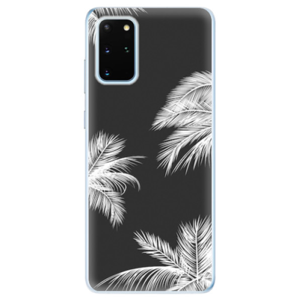 Odolné silikonové pouzdro iSaprio - White Palm - Samsung Galaxy S20+