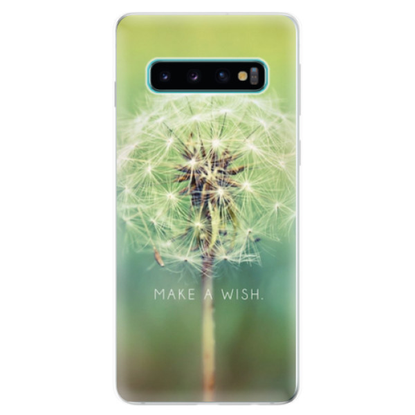 Odolné silikonové pouzdro iSaprio - Wish - Samsung Galaxy S10