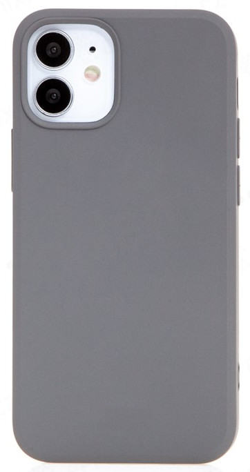 Silikonový kryt SOFT pro iPhone 12/ 12 Pro (6,1) - tmavě šedý