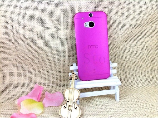 Ultratenký kryt pro HTC One 2 M8 - růžový