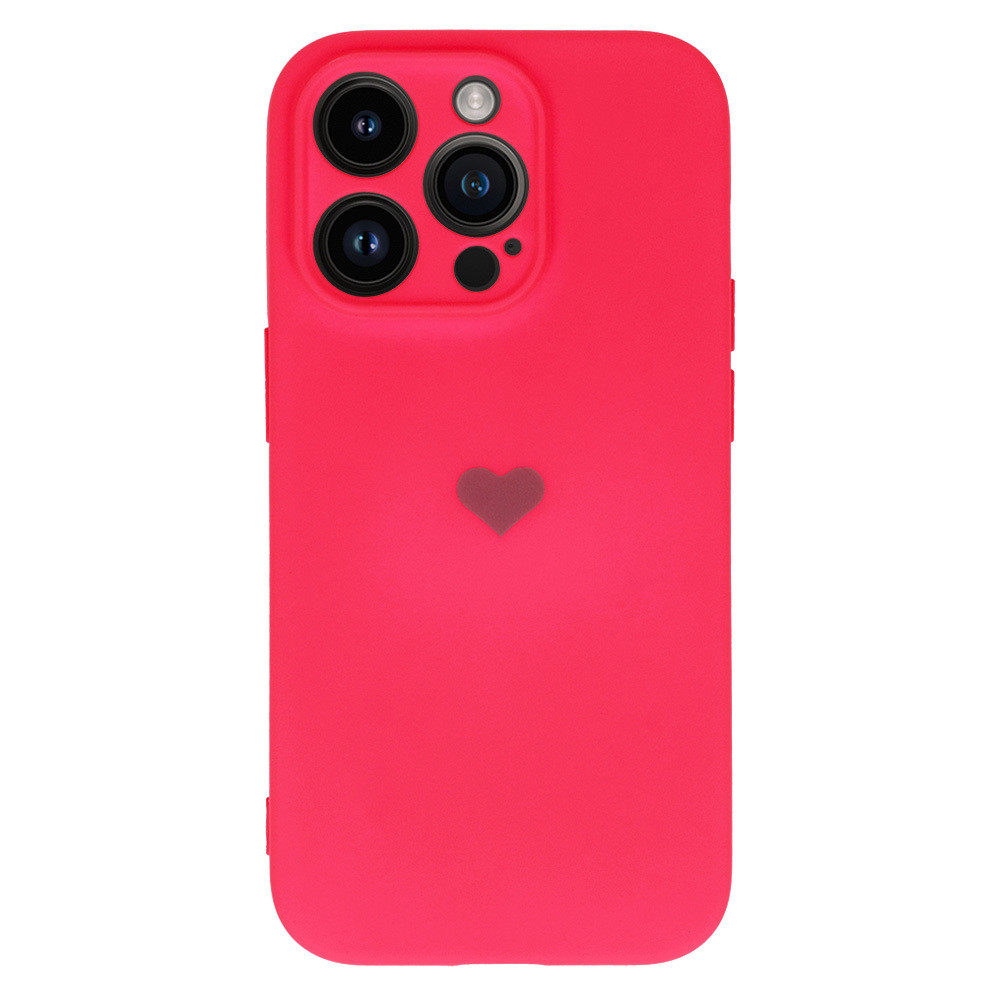 Vennus Valentýnské pouzdro Heart pro Xiaomi Redmi Note 11 Pro/ Redmi Note 11 Pro 5G - fuchsiové