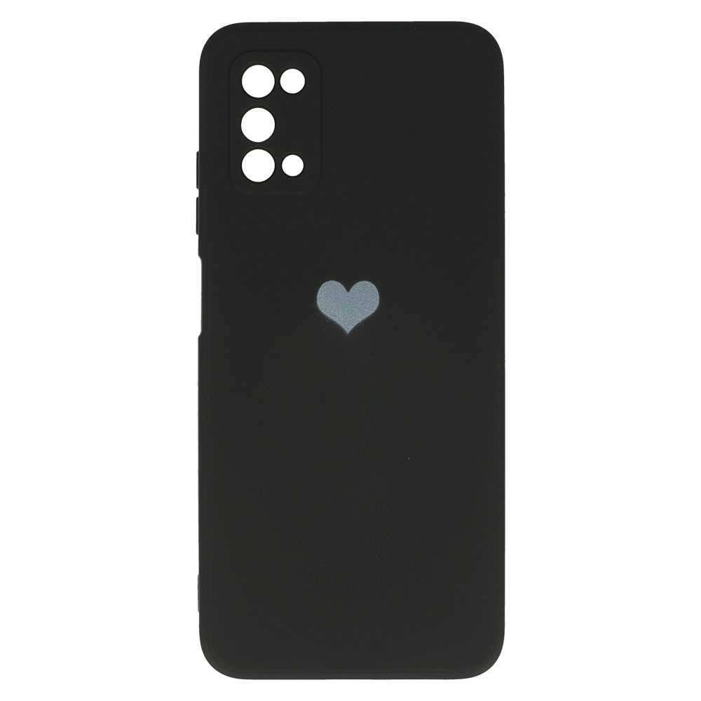 Vennus Valentýnské pouzdro Heart pro Samsung Galaxy A03S - černé