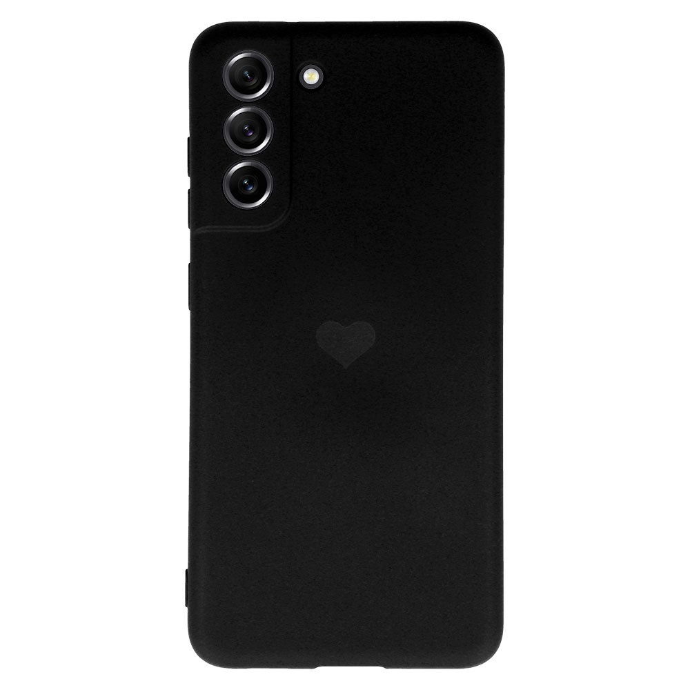 Vennus Valentýnské pouzdro Heart pro Samsung Galaxy S21 Plus - černé