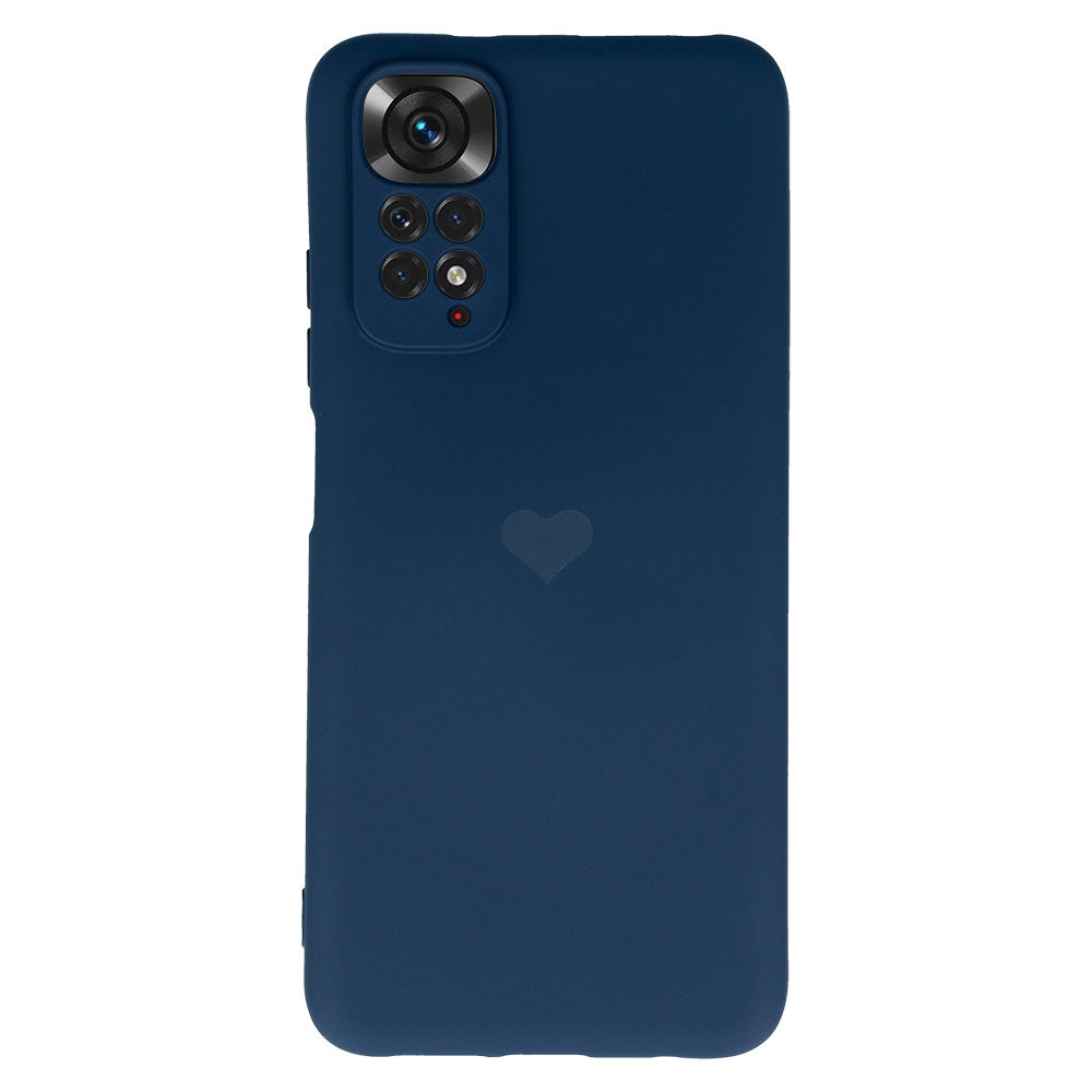 Vennus Valentýnské pouzdro Heart pro Xiaomi Redmi Note 11/ Redmi Note 11S - tmavě modré