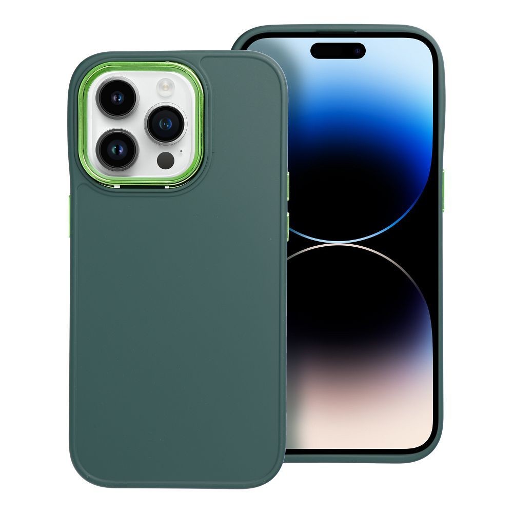Case4Mobile Pouzdro FRAME pro iPhone 14 Pro Max - zelené