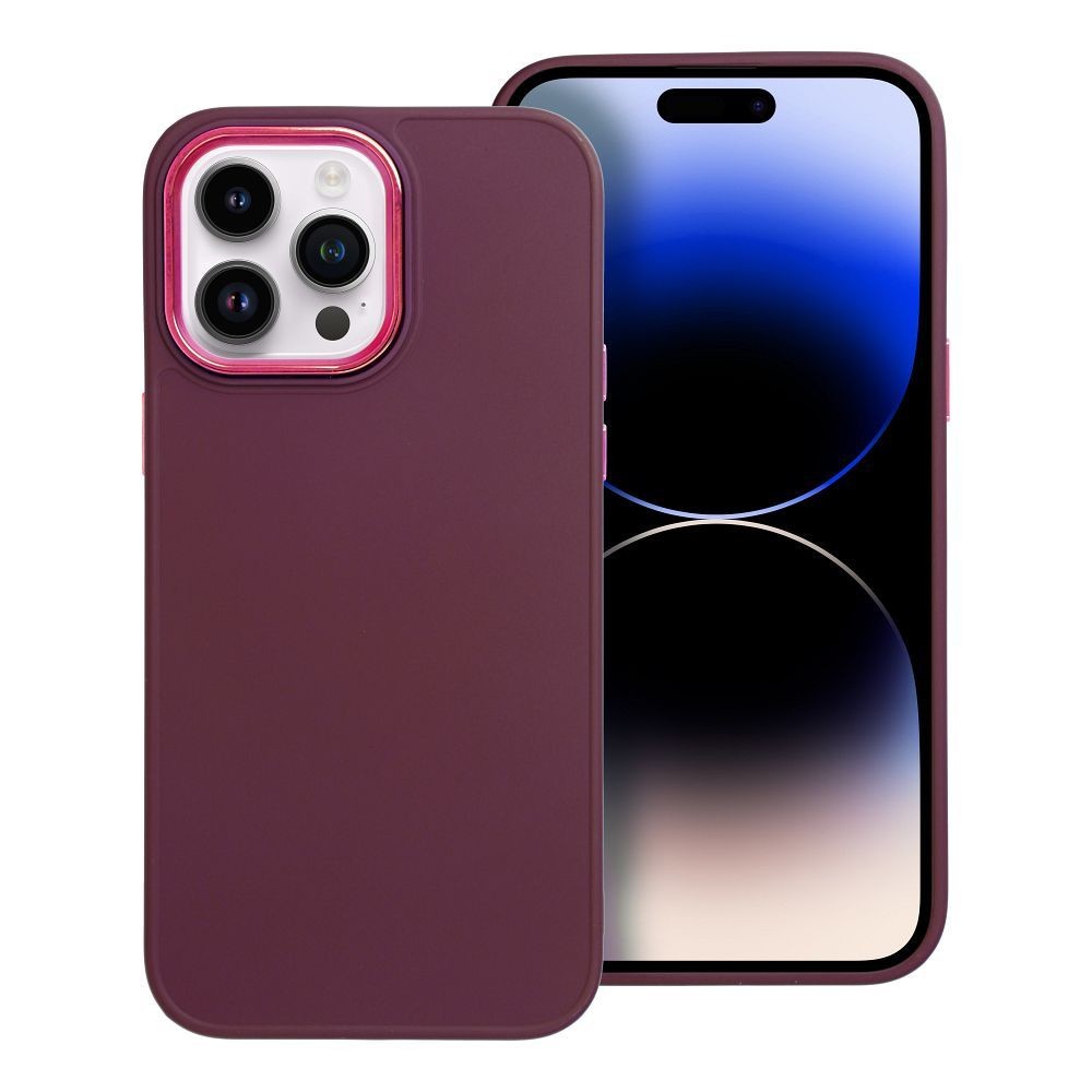 Case4Mobile Pouzdro FRAME pro iPhone 14 Pro - fialové
