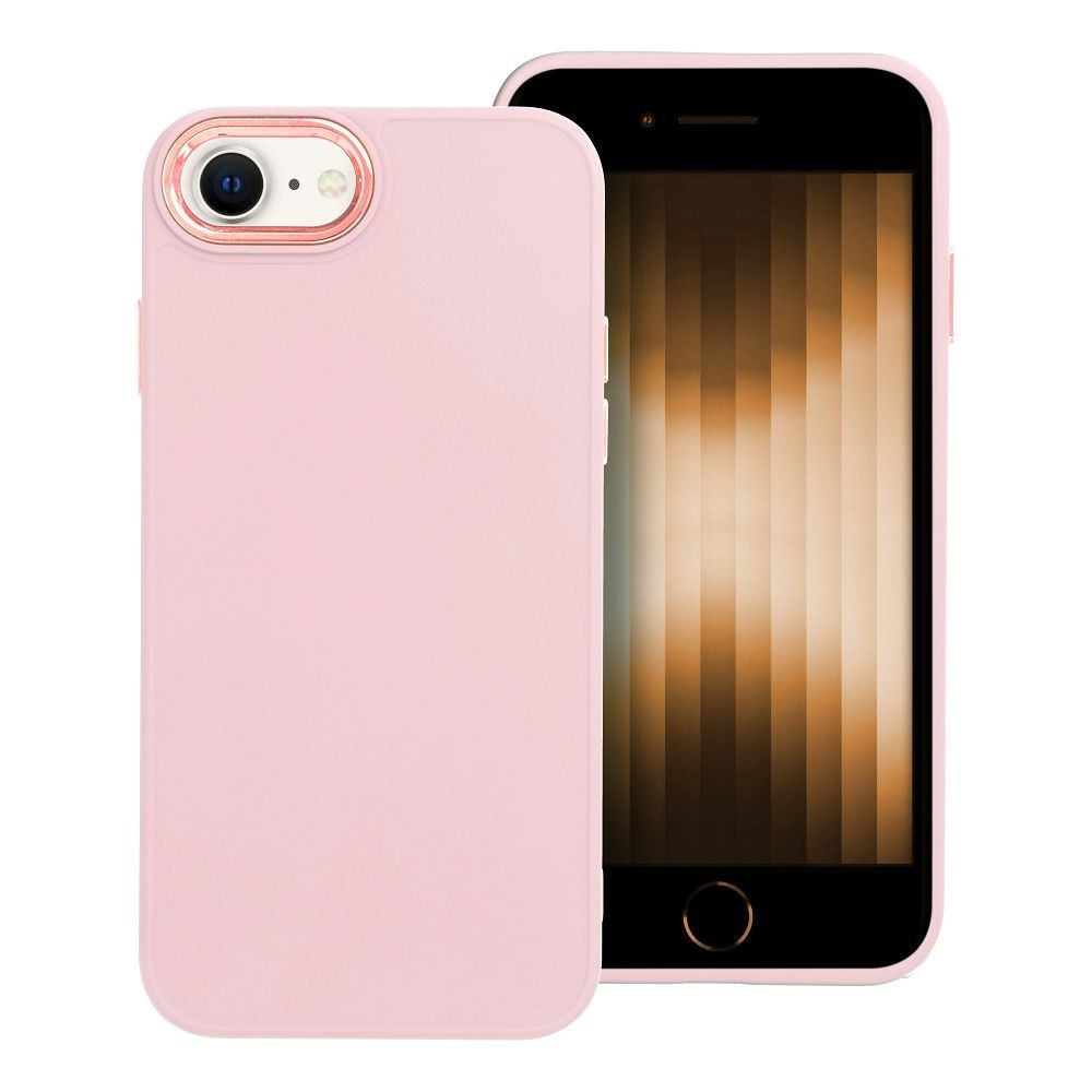 Case4Mobile Pouzdro FRAME pro iPhone 7 /8 /SE 2020 /SE 2022 - pudrově růžové