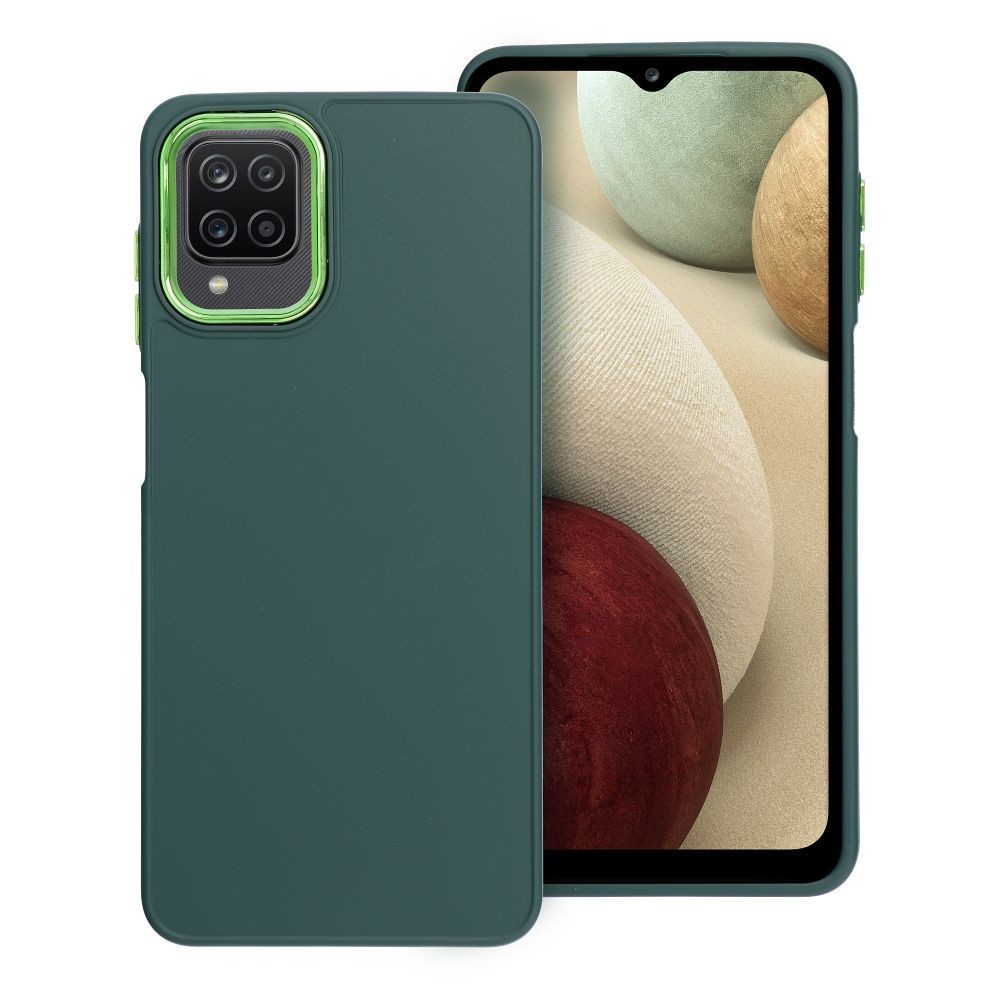 Case4Mobile Pouzdro FRAME pro Samsung Galaxy A12 - zelené