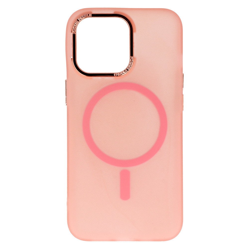 Case4Mobile MagSafe pouzdro Frosted pro iPhone 14 Plus - růžové