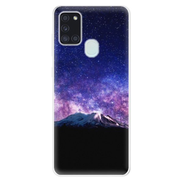 Odolné silikonové pouzdro iSaprio - Milky Way - Samsung Galaxy A21s