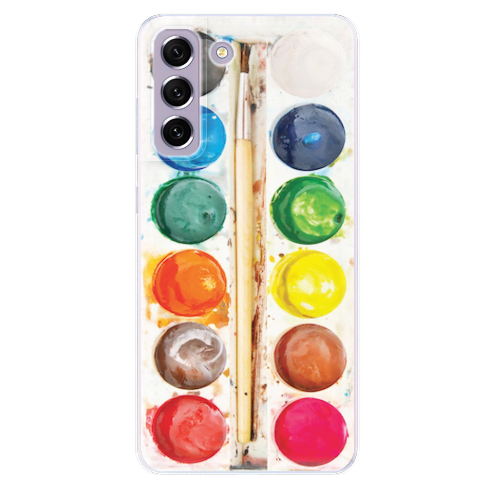 Odolné silikonové pouzdro iSaprio - Watercolors - Samsung Galaxy S21 FE 5G