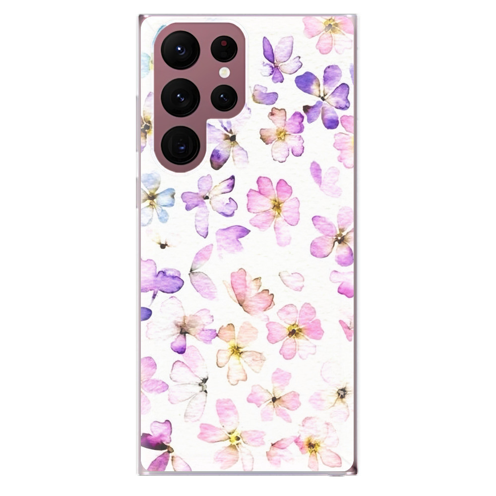 Odolné silikonové pouzdro iSaprio - Wildflowers - Samsung Galaxy S22 Ultra 5G