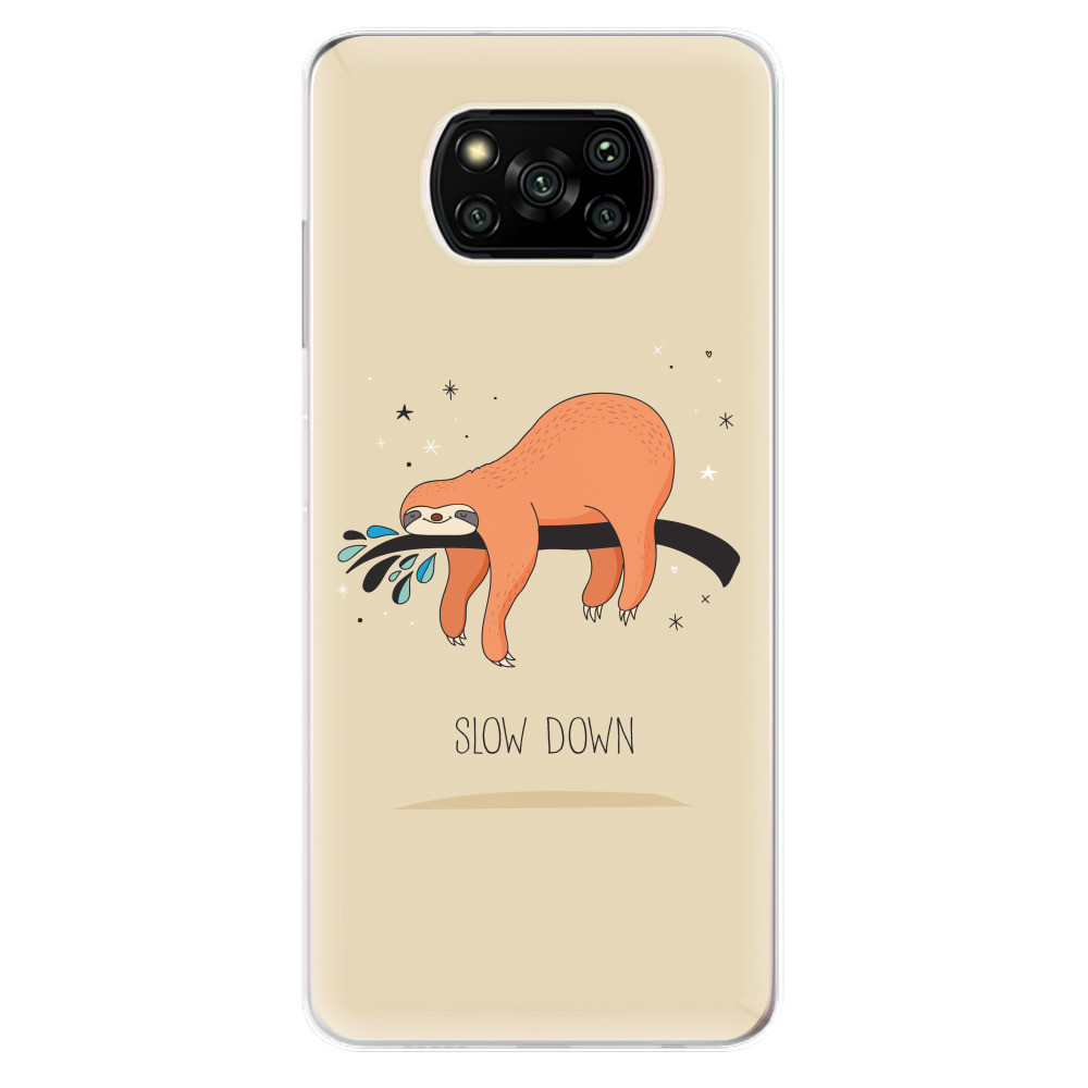Odolné silikonové pouzdro iSaprio - Slow Down - Xiaomi Poco X3 Pro / X3 NFC