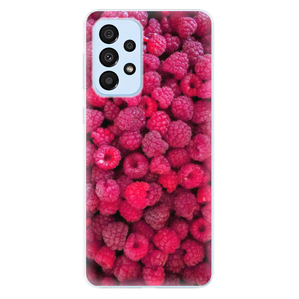 Odolné silikonové pouzdro iSaprio - Raspberry - Samsung Galaxy A33 5G