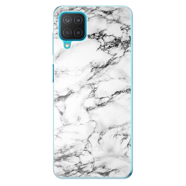 Odolné silikonové pouzdro iSaprio - White Marble 01 - Samsung Galaxy M12