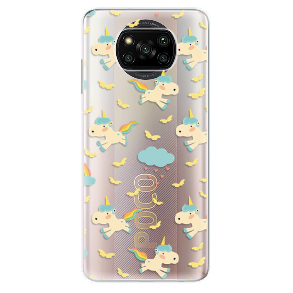 Odolné silikonové pouzdro iSaprio - Unicorn pattern 01 - Xiaomi Poco X3 Pro / X3 NFC