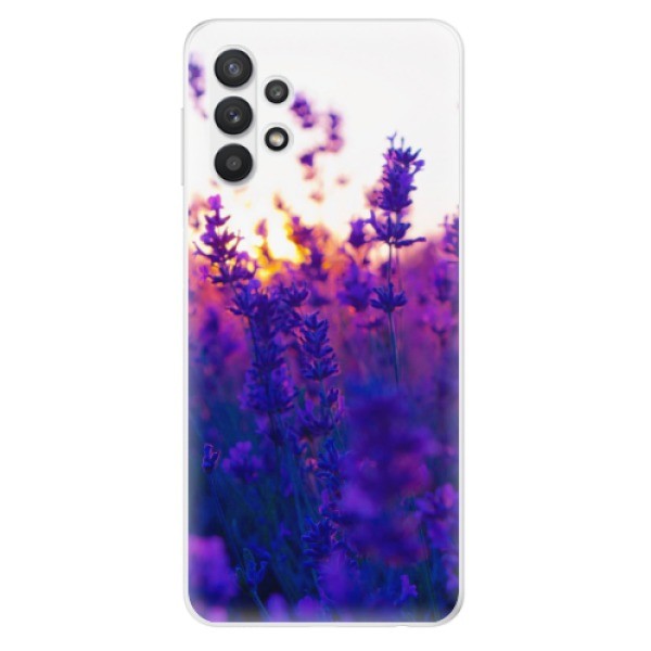 Odolné silikonové pouzdro iSaprio - Lavender Field - Samsung Galaxy A32 5G