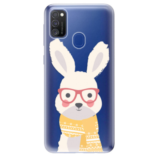 Odolné silikonové pouzdro iSaprio - Smart Rabbit - Samsung Galaxy M21